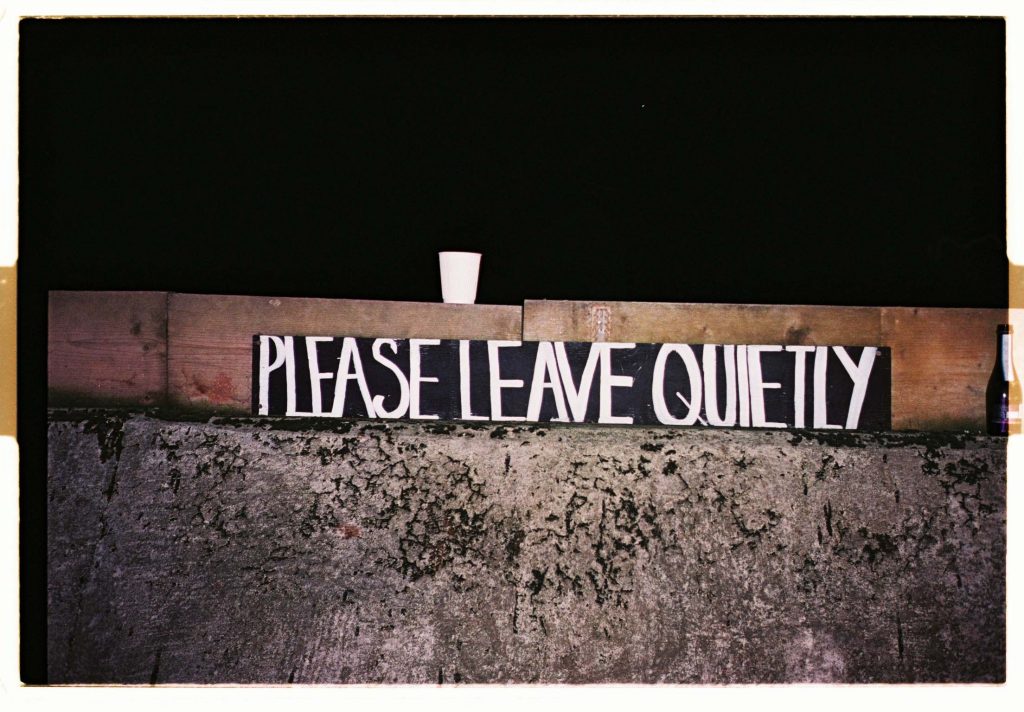 Please Leave Quietly, 2018